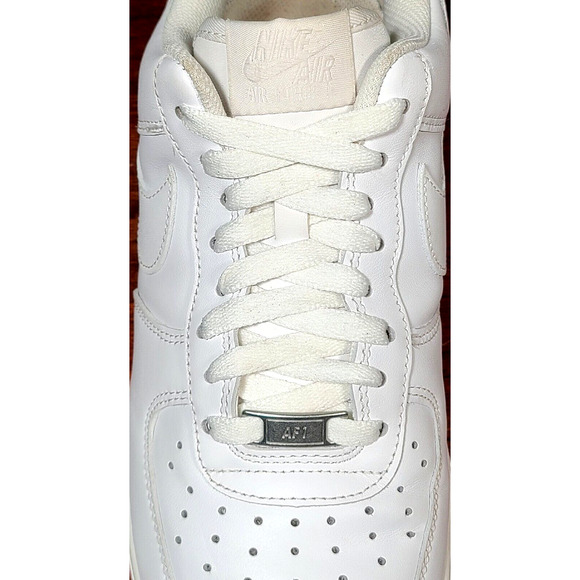 Nike Air Force 1 Low AF1 \'07 Triple White - Mens Size 9 Shoes Sneakers 315122111 main image 9